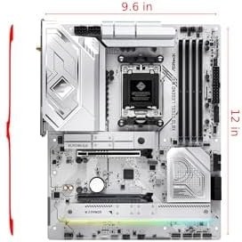 Resim ASRock X870 Steel Legend RGB ATX Anakart AMD AM5 Ryzen 9000 ve 8000, DDR5, 5x M.2 SSD, AMD EXPO, WiFi 7 