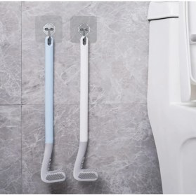 Resim Cmt Ergonomik Tasarımlı Silikon Tuvalet Fırçası 