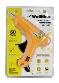 Resim WellHise WH1005 60Watt Sıcak Mum Silikon Tabancası Glue Gun 