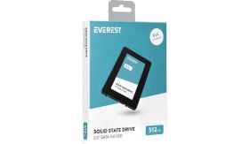 Resim Everest ES512A 512GB 2.5 Sata3.0 550MB/460MB 3D Nand Flash SSD Hard Disk 