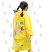 Resim Sarı Unisex Çocuk Yağmurluk Sarı 