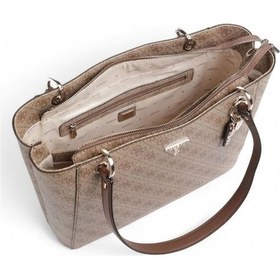 Resim Guess Noelle Iı Kahve Kadın Omuz Çantası Hwbg9672250 Kahverengi 