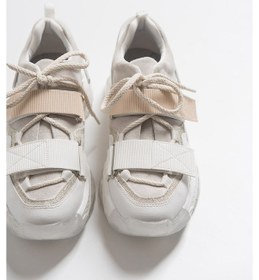 Resim Luvi Shoes Lulen Beyaz Beyaz Rugan Sim Yazılı Cırtlı Kadın Spor Sneakers Beyaz 