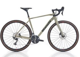 Resim BIANCHI GR0013 GRAVEL YOL BİSİKLETİ 500H HD 28 JANT 22 VİTES CEMENT BLACK 