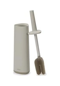 Resim Joseph Flex 360- Gelişmiş Tuvalet Fırçası Ve Saklama Tutucu Seti, Damlatmaz, Tıkanmaz, Üç Kat Hareketli, Değiştirilebilir Fırça Başlığı, Mat Yüzey, Bej Siyah 