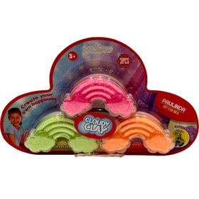 Resim Nessiworld Paulinda Slime Super Cloudy Clay 3 Pieces S00095812 