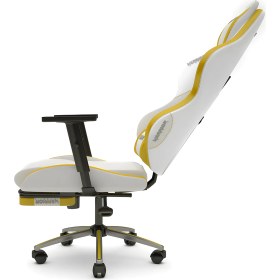 Resim Warrior Aragorn Blanc Deri Oyuncu Koltuğu - Hardal - Ayak Uzatmalı Bilgisayar Sandalyesi 1698B0492 