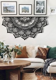 Resim Mandala Desenli Metal Duvar Dekoru 