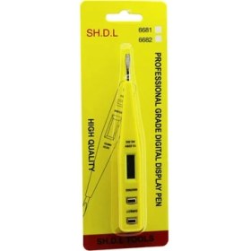 Resim Dijital Elektrik Kontrol Kalemi 12-220V, Hassas ve Güvenilir Kullanım 