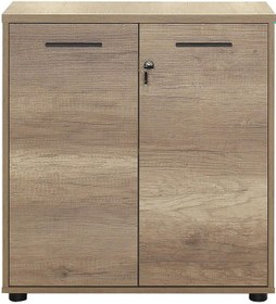 Resim Adoremobilya Newyork 2 Katlı Kilitli 2 Kapaklı Kitaplık - Tori 