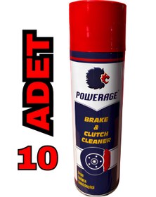 Resim POWERAGE Fren,Balata Ve Parça Temizleme Spreyi 500 Ml (10 Adet) 