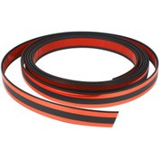 Resim Çift Şerit Kırmızı 20 mm 3 metre Nikelaj Şerit 
