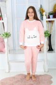 Resim ASEL PİJAMALARI Peluş Çocuk Kışlık Pijama Takımı 