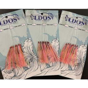 Resim Aldos Çapari Tekne Bot Çaparisi 3 Ad 30/35 Kıyı 4 No Iğneli Uskumru Çinekop Palamut Çaparisi Krş2 