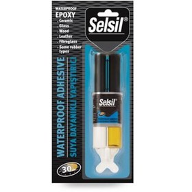Resim Selsil Suya Dayanıklı Epoksi Şeffaf Yapıştırıcı 28 gr 
