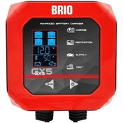 Resim Brio Akü Şarj Cihazı 12V 5A 