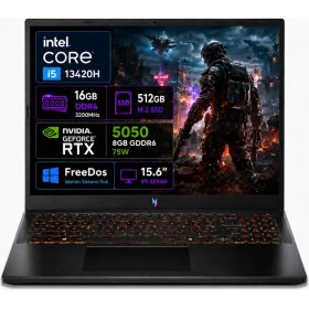 Resim Acer nitro V 15 ANV15-52-01 Intel Core i5-13420H 16GB RAM 512GB SSD RTX5050-8GB 75W 15.6" 165Hz FHD Freedos NH.QZ7EY.003-01 