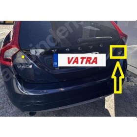 Resim V60 1.6 D R-design 2013 Uyumlu D2 Bagaj Yazısı 
