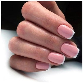 Resim Beyaz French Badem Takma Tırnak Seti 24 Adet - Beyaz-3 