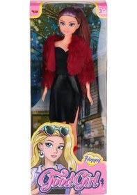 Resim Mey İthalat Wg-115521 Ceketli Çizmeli Renkli Saçlı Bebek 29 Cm -vardem Oyuncak 