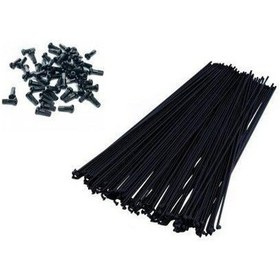 Resim Bisiklet Jant Teli Siyah 251 2 mm 36 Adet 
