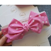Resim pempem bandana Kız Bebek Iri Fiyonklu Bandana 
