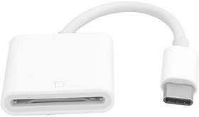 Resim Kart Okuyucu, Taşınabilir Hafif Type-C Kart Okuyucu Ofis için Profesyonel Kompakt Boyut Ev için Type-c Arabirimli Cep Telefonu veya Bilgisayar için 