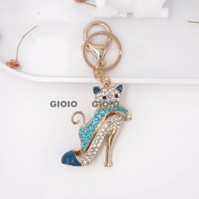 Resim Silver1 Gıoıo Yeni Moda Metal Çanta Çekicilik Içi Boş Karikatür Metal Anahtarlık Dıy Yaratıcı Okul Çantası Çekicilik (Yurt Dışından) 