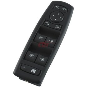 Resim Kraw An-730b Cam Acma Kapama Anahtarı Sol Dortlu Megane3 Laguna3 Cıft Soket Ayna Katlamalı 