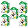Resim Fujifilm Instax Mini 20'li Film 5'li Set 100 Poz 