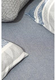 Resim Madame Coco Semnoz Çift Kişilik Pamuklu Jakarlı Nevresim Takımı - Gri/lacivert Gri 