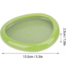 Resim Avokado Şeklinde Esnek Yiyecek Saklama Kutusu 