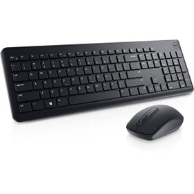 Resim Dell KM3322W Kablosuz Türkçe Siyah Klavye Mouse Set 