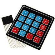 Resim Genel Markalar 4x4 Membran Matrix Keypad 16 Buton Tuş Takımı 