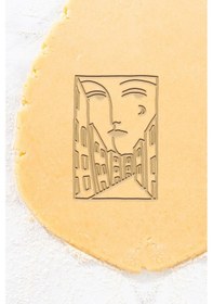 Resim Gece Kurabiye Kalıbı, Hamur Şekillendirici Beyaz 