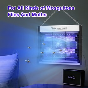 Resim USB ile Çalışan Elektrikli Mini Sivrisinek Öldürücü Lamba - Yatak Odası, Mutfak ve Ev için UV Böcek Vurucu Asma Zinciriyle, Düşük Voltajlı İşletim, ABS Malzeme, Mavi Işık Çekme Teknolojisi, Sivrisinek Kovucu 