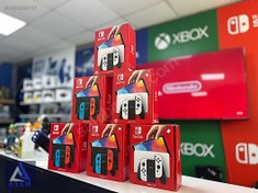 Resim OLED ÇİPLİ 256 GB NINTENDO SIFIR+50 OYUN+EKRAN+ÇANTA ASEMDE! 