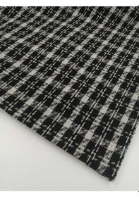 Resim Siyah Şanel Kumaş 