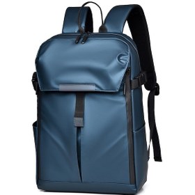 Resim Ranyeek Su Geçirmez Motosiklet Sırt Çantası - Büyük Kapasiteli, Laptop Ve Kask Taşıma İçin Mavi 