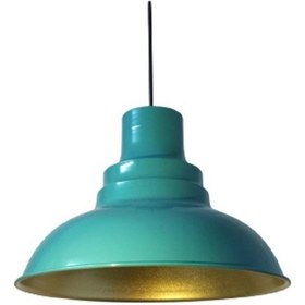 Resim Dylight Retro Metal Turkuaz Mavi Dekoratif Rustik Metal Sarkıt Av 