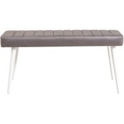 Resim Uvi Collection Stormi Bench Beyaz Gri Soho 0701 