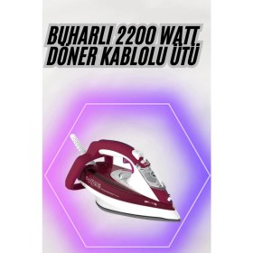 Resim 2200W Seramik Kaplama Estetik Tasarım Döner Kablosuz Çok Renkli 