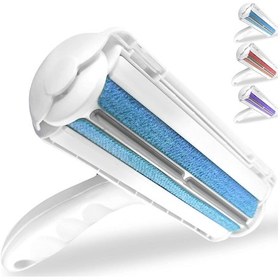 Resim Chichie Puchie Hazneli Kedi Köpek Tüy Toplayıcı ve Toz Temizleyici Beyaz - Mavi 