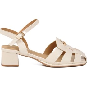 Resim Guja Beyaz Özel Gün Topuklu Kadın Abiye Ayakkabı 26Y492 G 