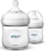 Resim Philips Avent Natural PP Biberon 125ml 2'lİ SCF030/27, Sıfır 