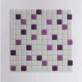 Resim MozaiKristaL Mutfak Tezgah Arası ve Tüm Yaşam Alanları İçin Cam Mozaik. Taş Ölçüleri: 25X25X5 Mm. File Ölçüsü: 31.5X31.5 cm ( 1 Koli = 1 m2 Fiyatıdır ) 