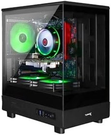 Resim TURBOX Tx6204 i7 7700 16GB Ram 512GB SSD 8GB RX580 23.6 Curved 165Hz Oyuncu Masaüstü Bilgisayarı 
