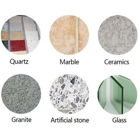 Resim Jeemson Diamant Brazing Taşlama Tekerleği: Yüksek Verimli, Dayanıklı - Mermer, Granit, Çimento İçin Açımlı Taşlama - 7.3cm Dış Çaplı Açı Gergi İle Kullanım 