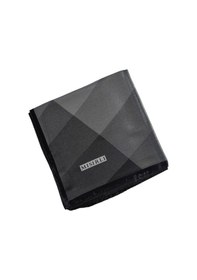 Resim Mim Eşarp Mısırlı Eşarpları Emprime Sport Kristal Ekose Desenli Eşarp Siyah - Gri 