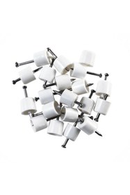 Resim ARON Çivili Raf Pimi Mobilya Raf Pimi Beyaz 100 Adet 